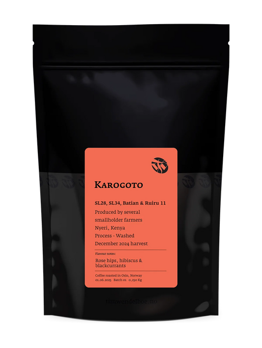 TIM WENDELBOE - Karogoto | Kenya - Washed - SL28, SL34, Ruiru 11 & Batian