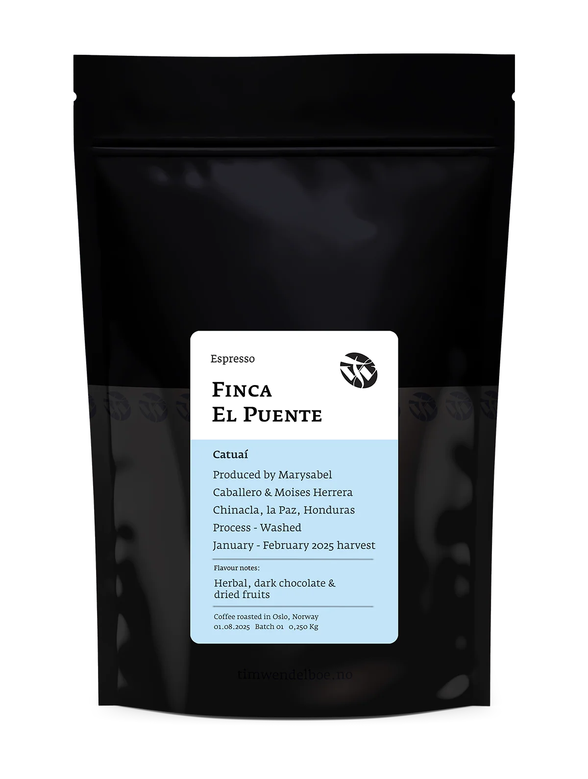 TIM WENDELBOE - Finca El Puente {Espresso} | Honduras - Washed - Catuai