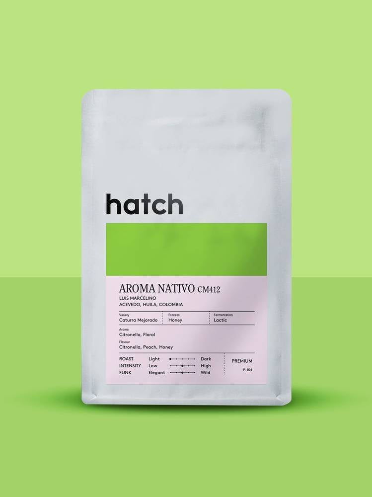 HATCH - Aroma Nativo CM412 | Colombia - Honey Lactic - Caturra Mejorado