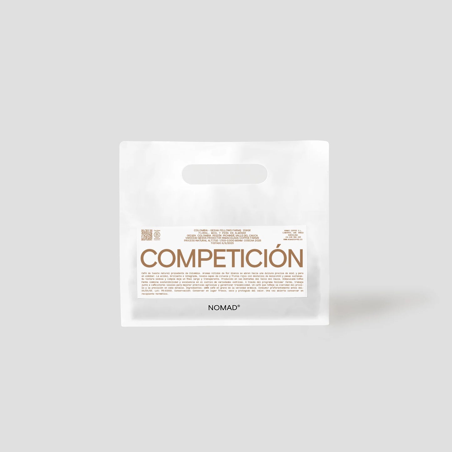 NOMAD - Fellow Farms Filter | Colombia - Natural - Gesha