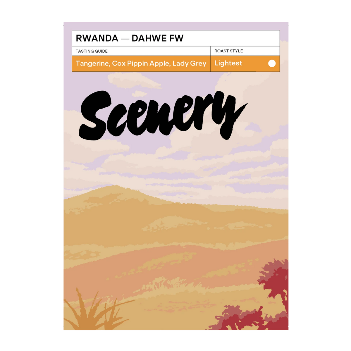 SCENERY - Dahwe FW | Rwanda - Washed - Red Bourbon
