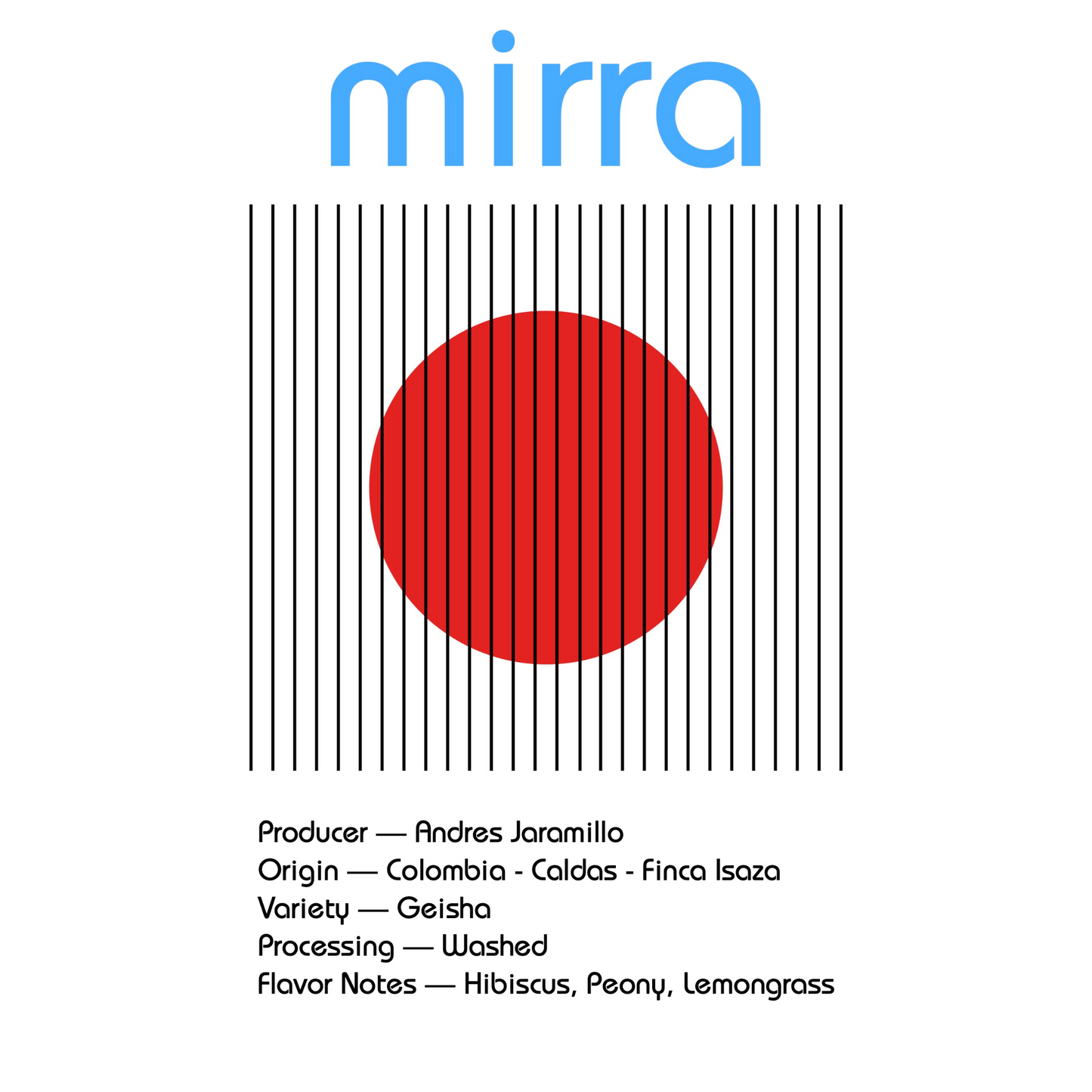 MIRRA - Andres Jaramillo | Colombia - Washed - Geisha