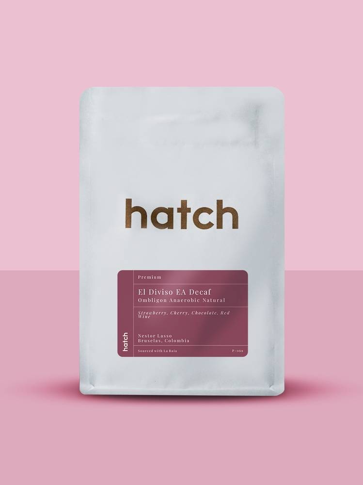 HATCH - Decaf - El Diviso EA Decaf | Colombia - Anaerobic Natural - Ombligon