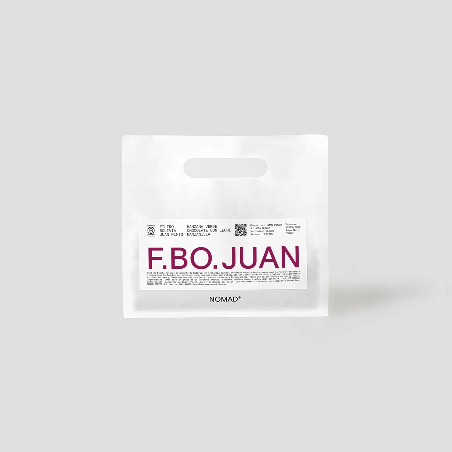 NOMAD - Juan Pinto {Filter} | Bolivia - Washed - Catuai