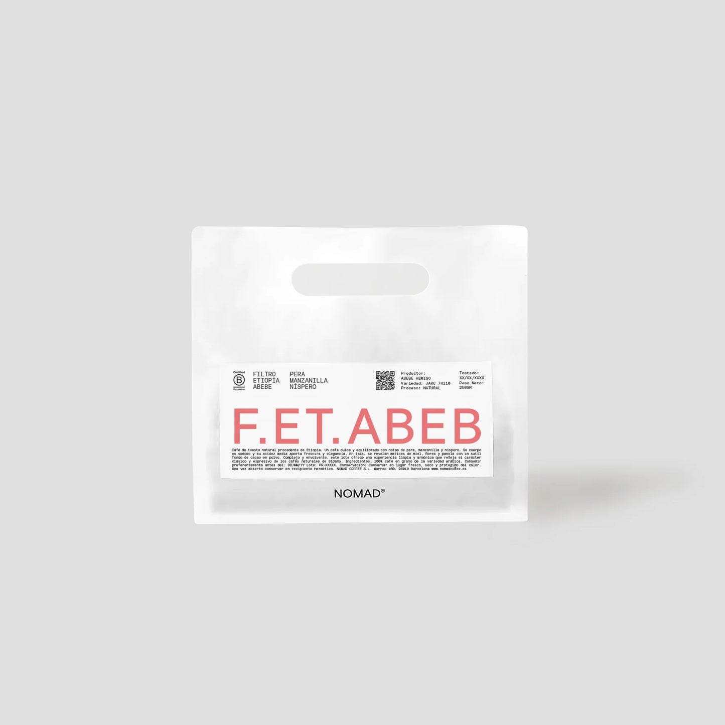 NOMAD - Abebe Hewiso Filter | Ethiopia - Natural - Jarc 74110