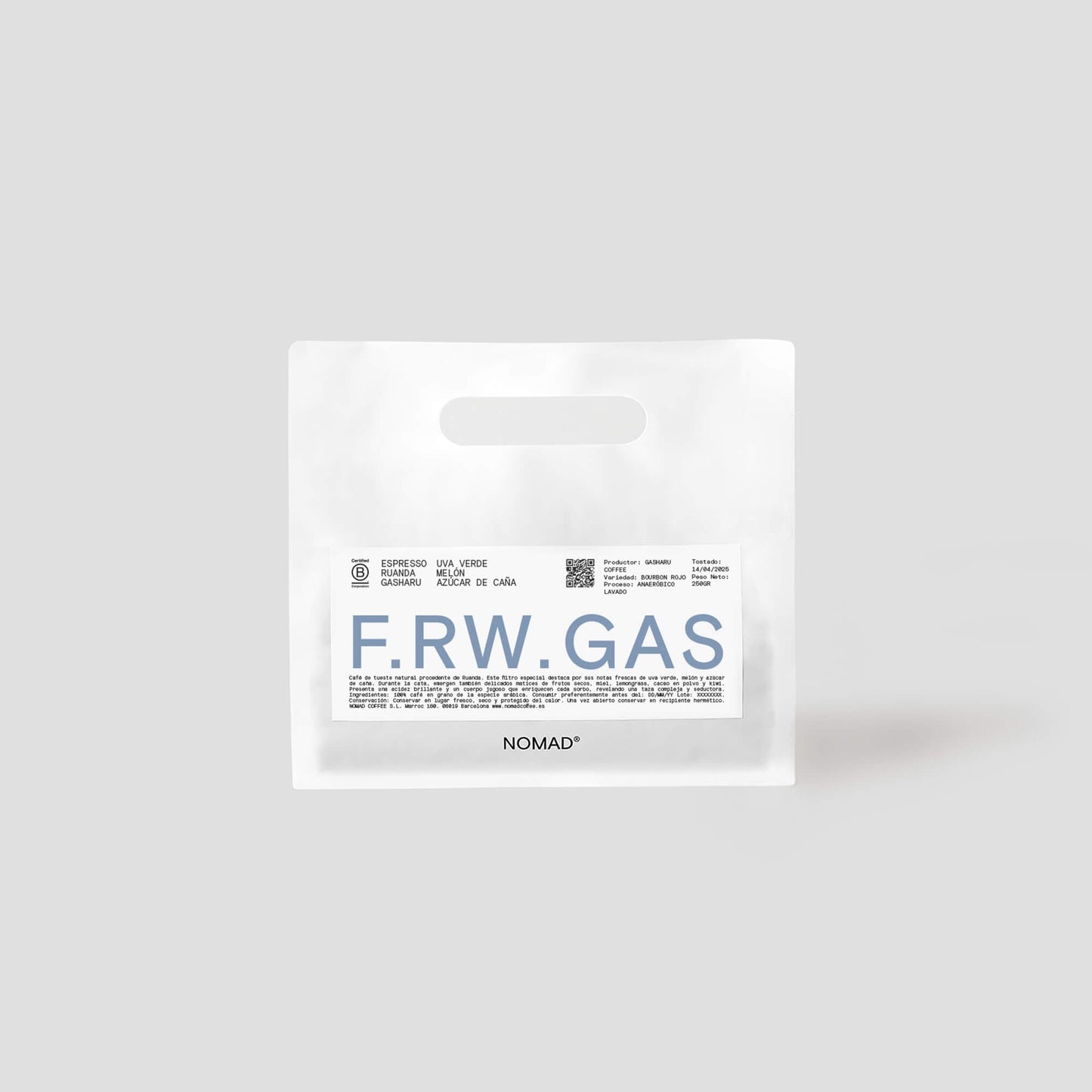 NOMAD - Gasharu Filter | Rwanda - Washed - Red Bourbon