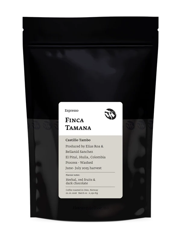 TIM WENDELBOE - Finca Tamana {Espresso} | Colombia - Washed - Castillo Tambo