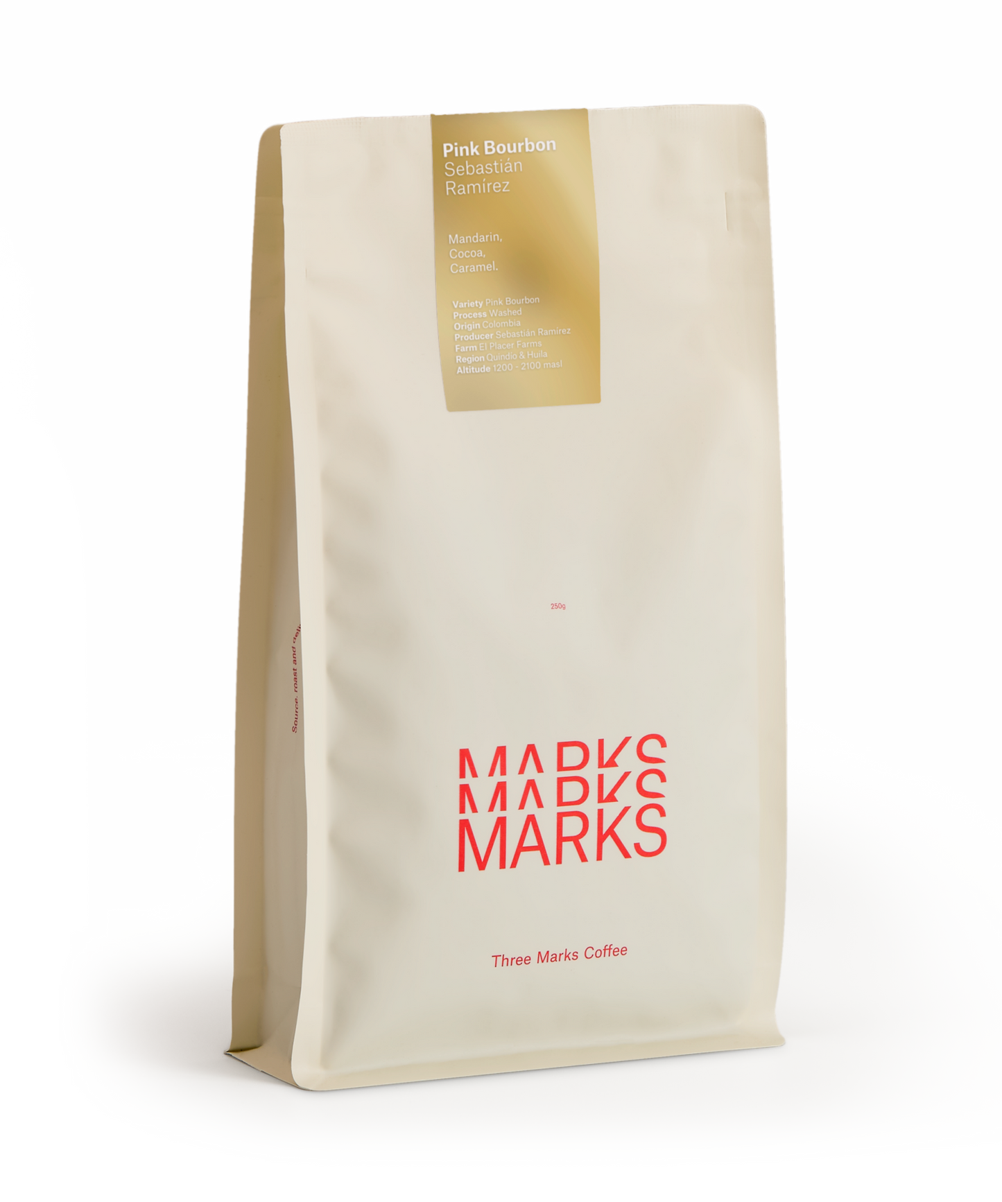 THREE MARKS - Sebastian Ramirez {Filter} | Colombia - Washed - Pink Bourbon