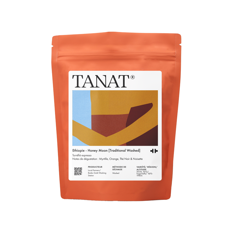 TANAT - Honey Moon {Espresso} | Ethiopia - Washed - 74112, 74158