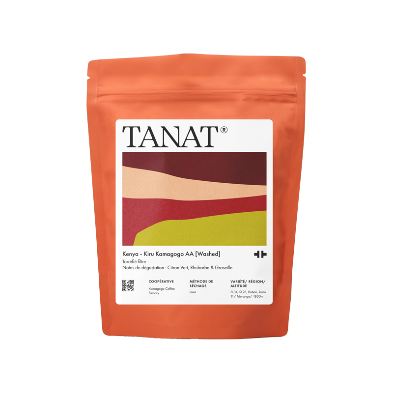 TANAT - Kiru Kamagogo AA Filter | Kenya - Washed - SL28, SL34, Ruiru11, Batian