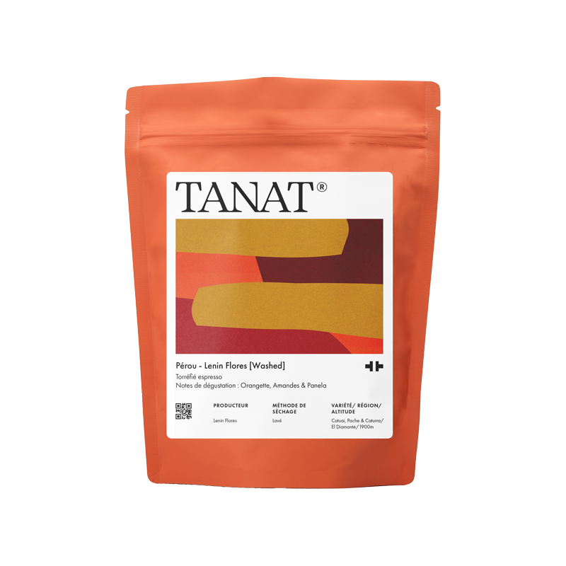 TANAT - Lenin Flores Espresso | Peru - Washed - Caturai, Caturra, Pache