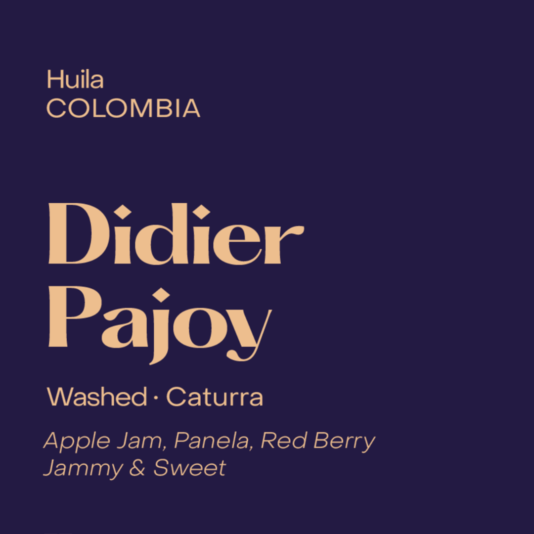 SUBTEXT - Didier Pajoy Espresso | Colombia - Washed - Caturra