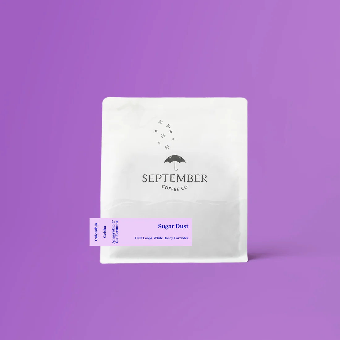 SEPTEMBER - Sugar Dust | Colombia - Anaerobic Washed + Lemongrass Fermentation - Geisha