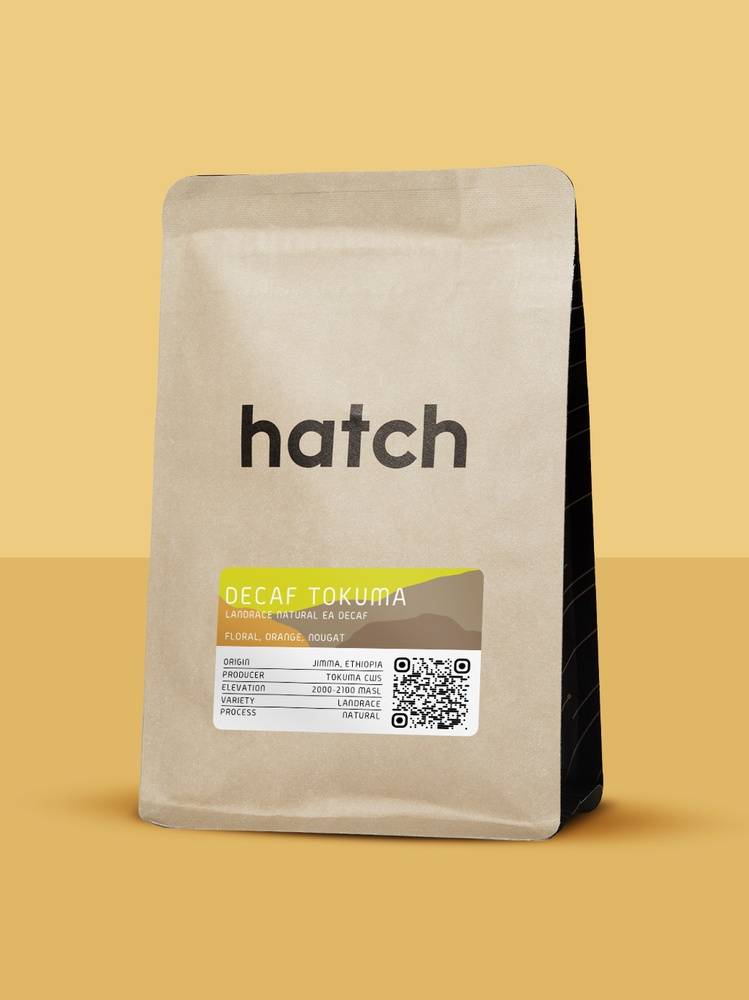 HATCH - Decaf Tukuma | Ethiopia - Natural EA Decaf - Local Landrace