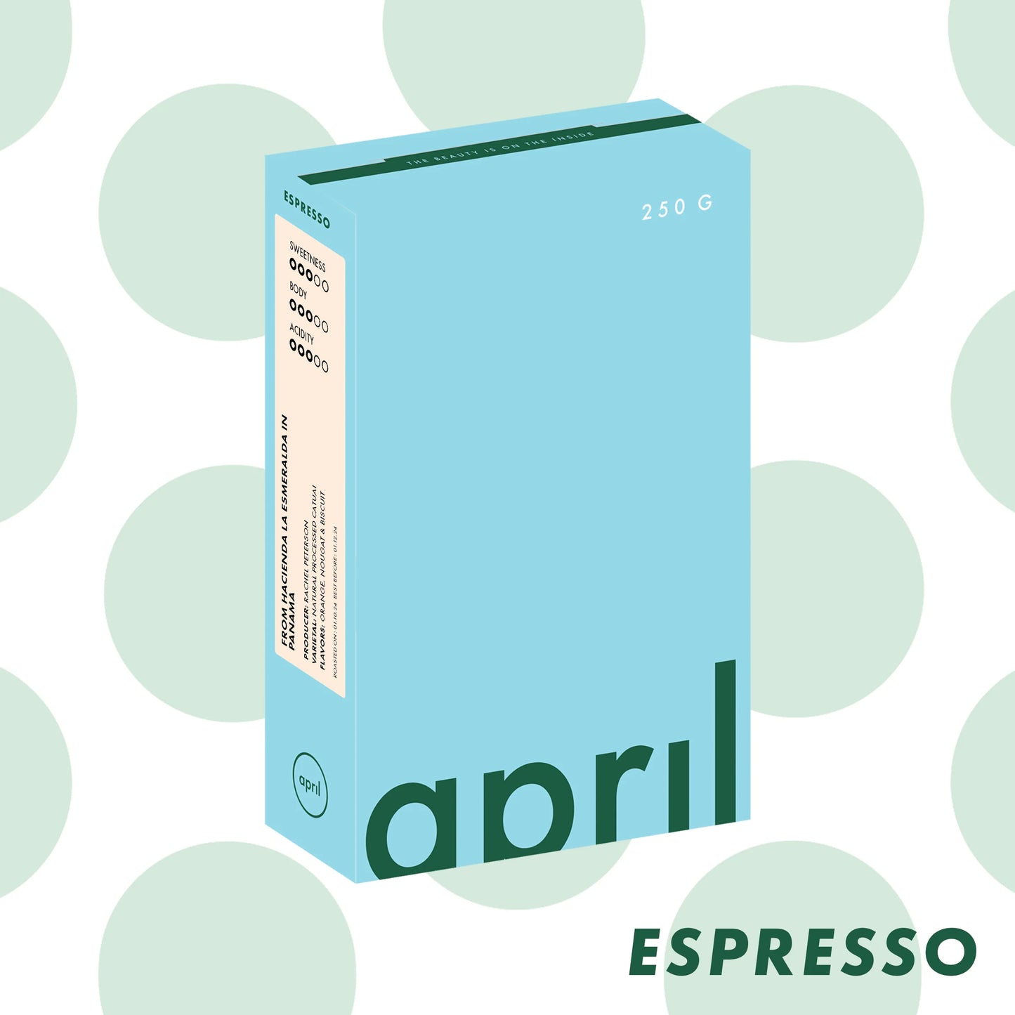 APRIL - Hacienda La Esmeralda Espresso - Panama - Natural - Catuai