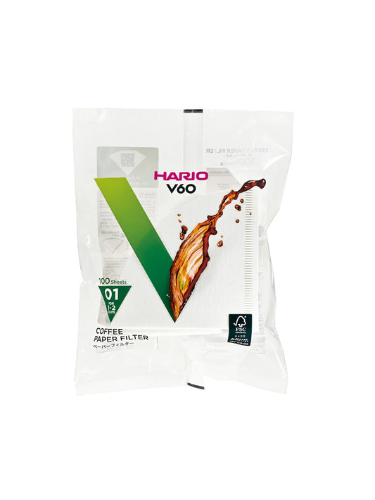 HARIO - V60-01 Filters (100 Pack)