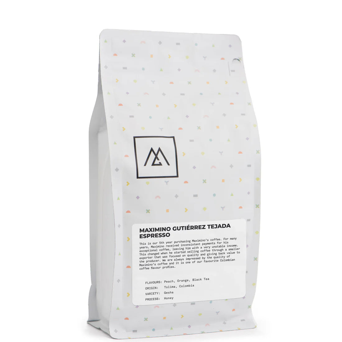 MONOGRAM - Maximino Gutiérrez Tejada Espresso | Colombia - Honey - Gesha