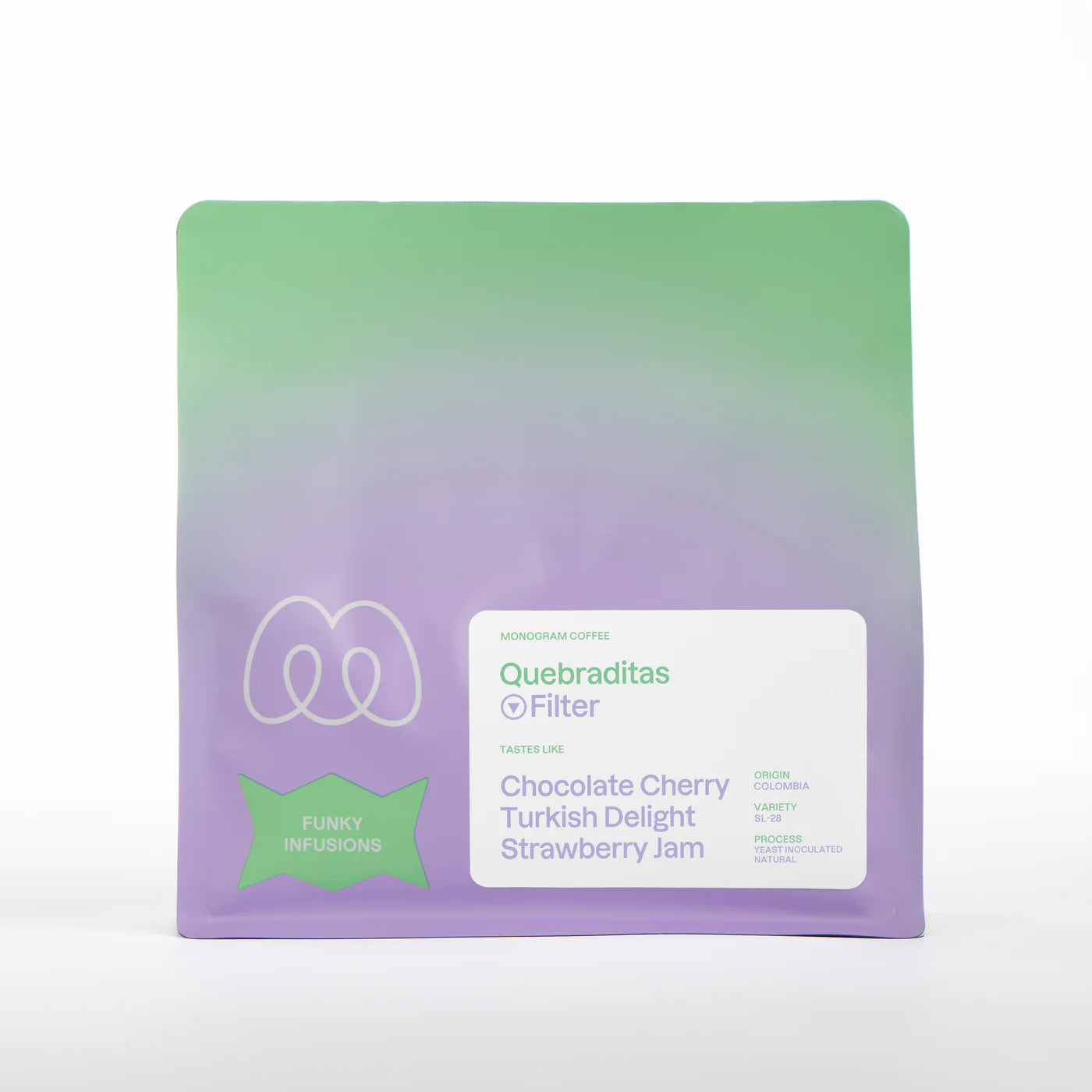 MONOGRAM - Quebraditas Filter | Colombia - Yeast Inoculated Natural - SL28