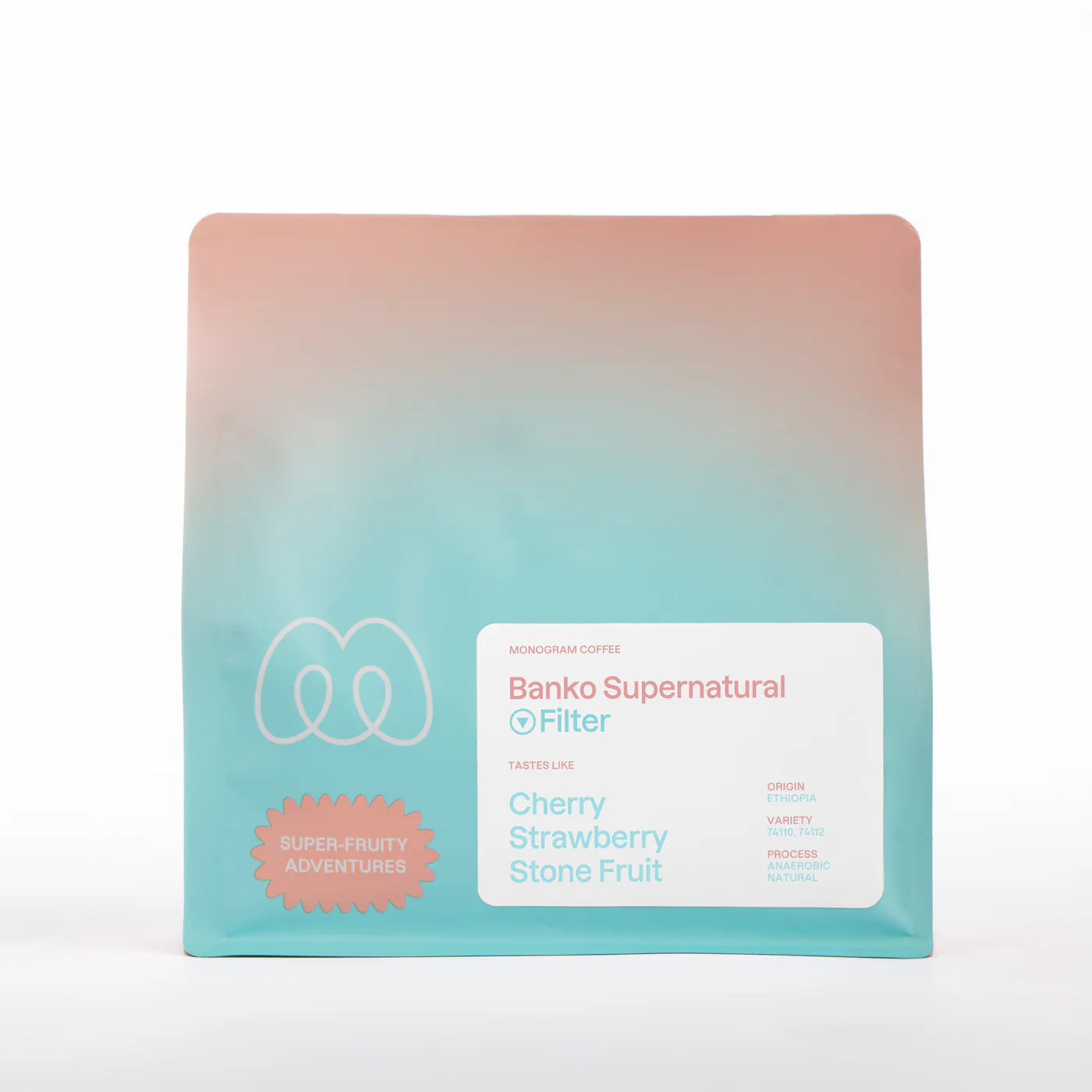 MONOGRAM - Banko Chelchele Supernatural Filter | Ethiopia - Anaerobic Natural - 74110, 74112