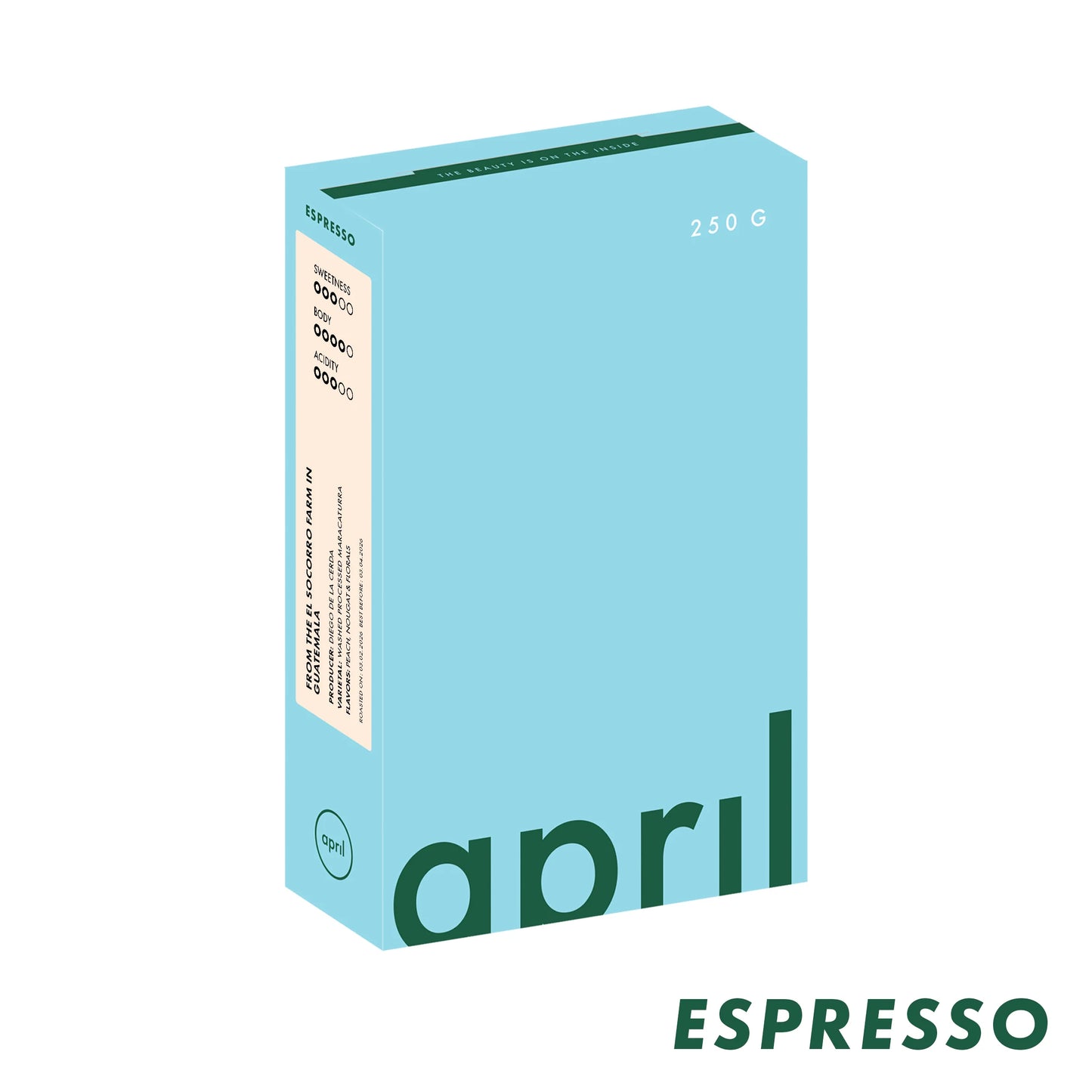APRIL - El Socorro Espresso | Guatemala - Washed - Maracaturra