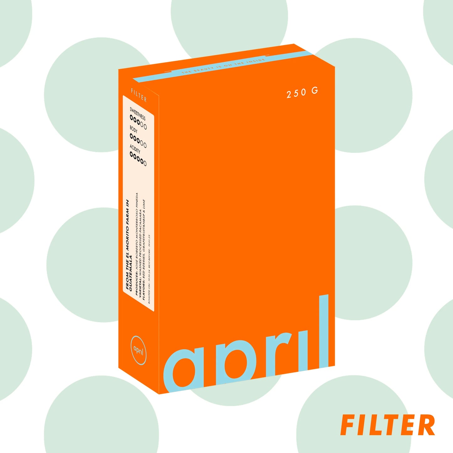APRIL - El Morito Filter- Guatemala - Washed - Pacamara