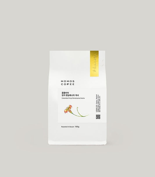 MOMOS COFFEE - Colombia Finca Pennsylvania Gesha - Colombia - Washed - Geisha