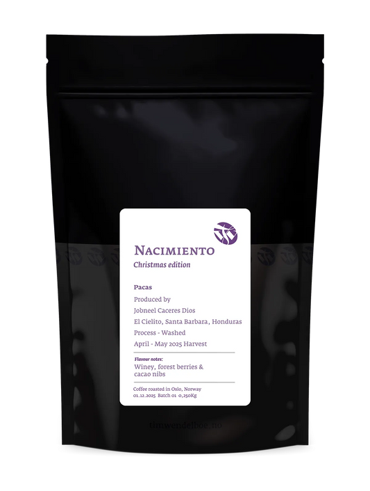 TIM WENDELBOE - Nacimiento Pacas - Christmas Edition | Honduras - Washed - Pacas