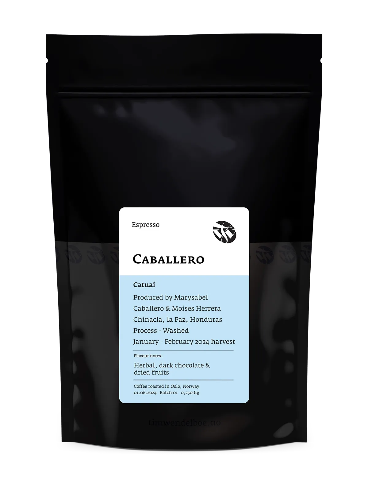 TIM WENDELBOE - Caballero Catuai Espresso - Honduras - Washed - Catuai