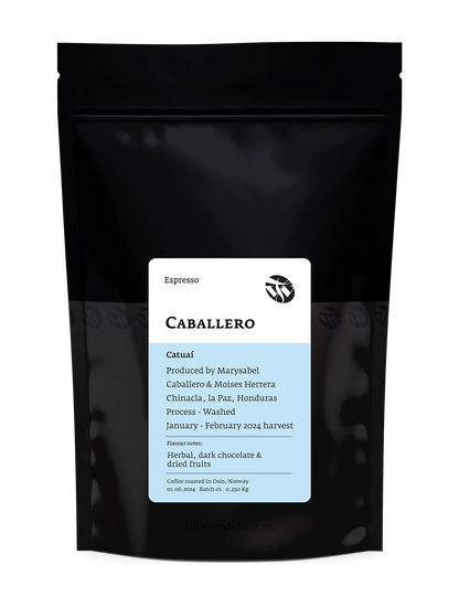 TIM WENDELBOE - Caballero Catuai Espresso - Honduras - Washed - Catuai