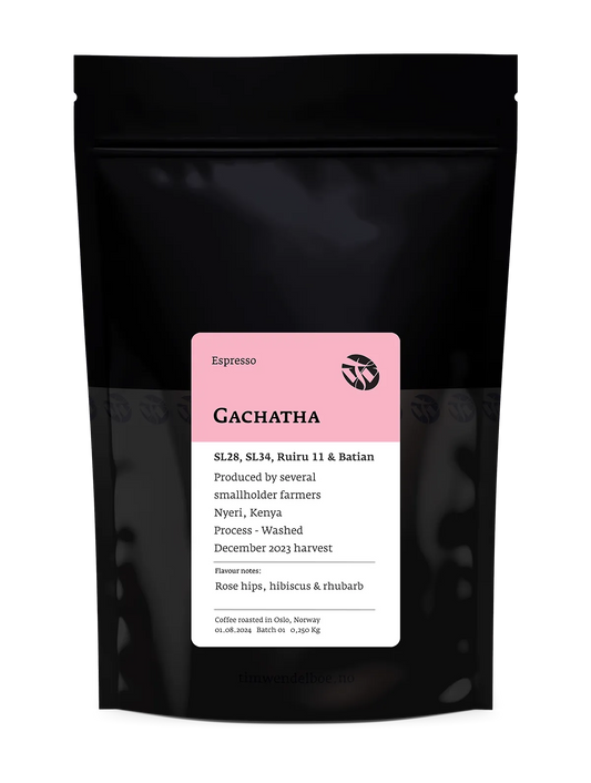 TIM WENDELBOE - Gachatha Espresso - Kenya - Washed - SL28, SL34, Ruiru 11 & Batian