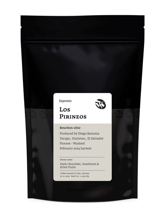 TIM WENDELBOE - Los Pirineos Bourbon Espresso - El Salvador - Washed - Bourbon Elite