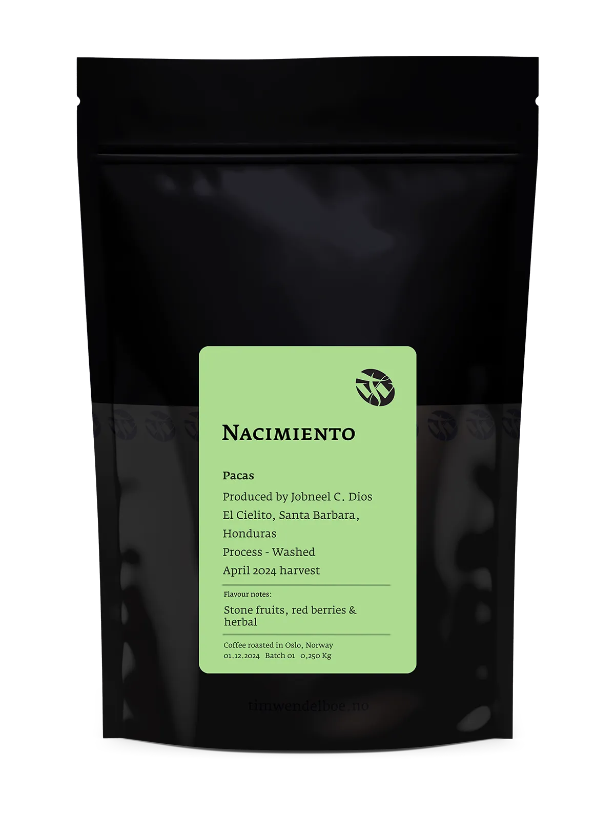 TIM WENDELBOE - Nacimiento Pacas - Honduras - Washed - Pacas