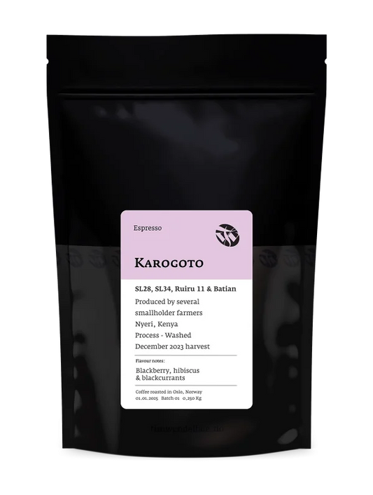 TIM WENDELBOE - Karogoto Espresso | Kenya - Washed - SL28, SL34, Ruiru 11, Batian