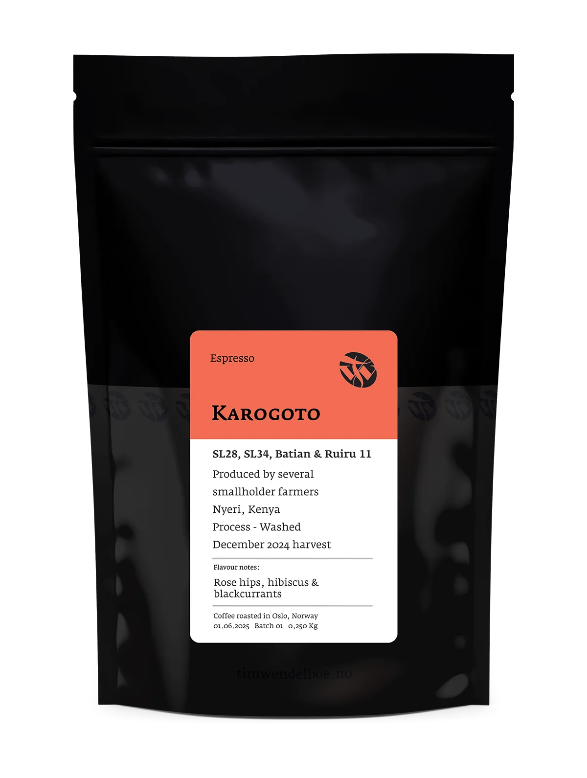 TIM WENDELBOE - Karogoto Espresso | Kenya - Washed - SL28, SL34, Ruiru 11, Batian