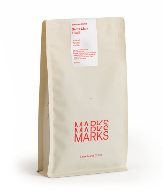 THREE MARKS - Santa Clara {Espresso} | Brazil - Natural - Yellow Catuai