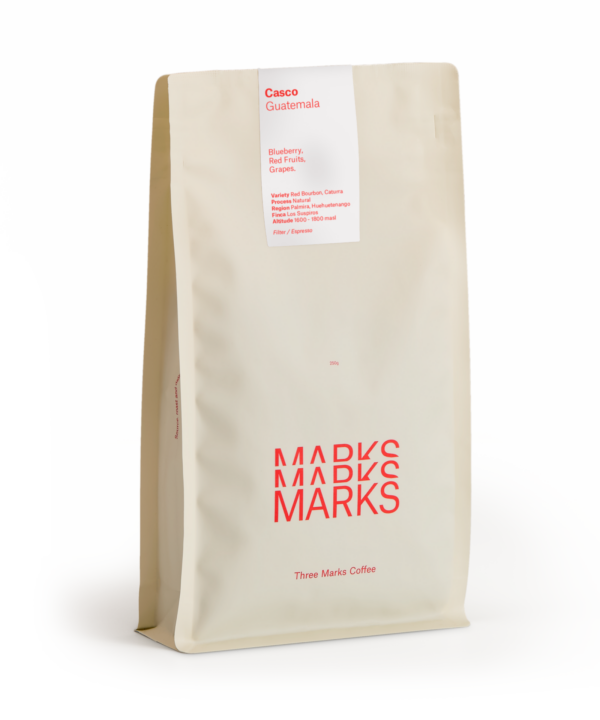 THREE MARKS - Casco | Guatemala - Natural - Red Bourbon, Caturra
