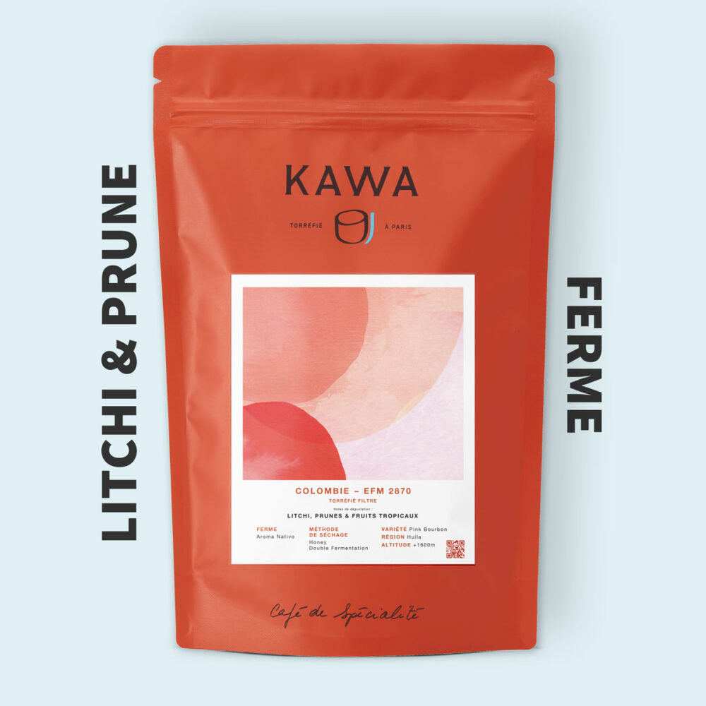 KAWA - EFM 2870 - Colombia - Honey Double Fermentation - Pink Bourbon