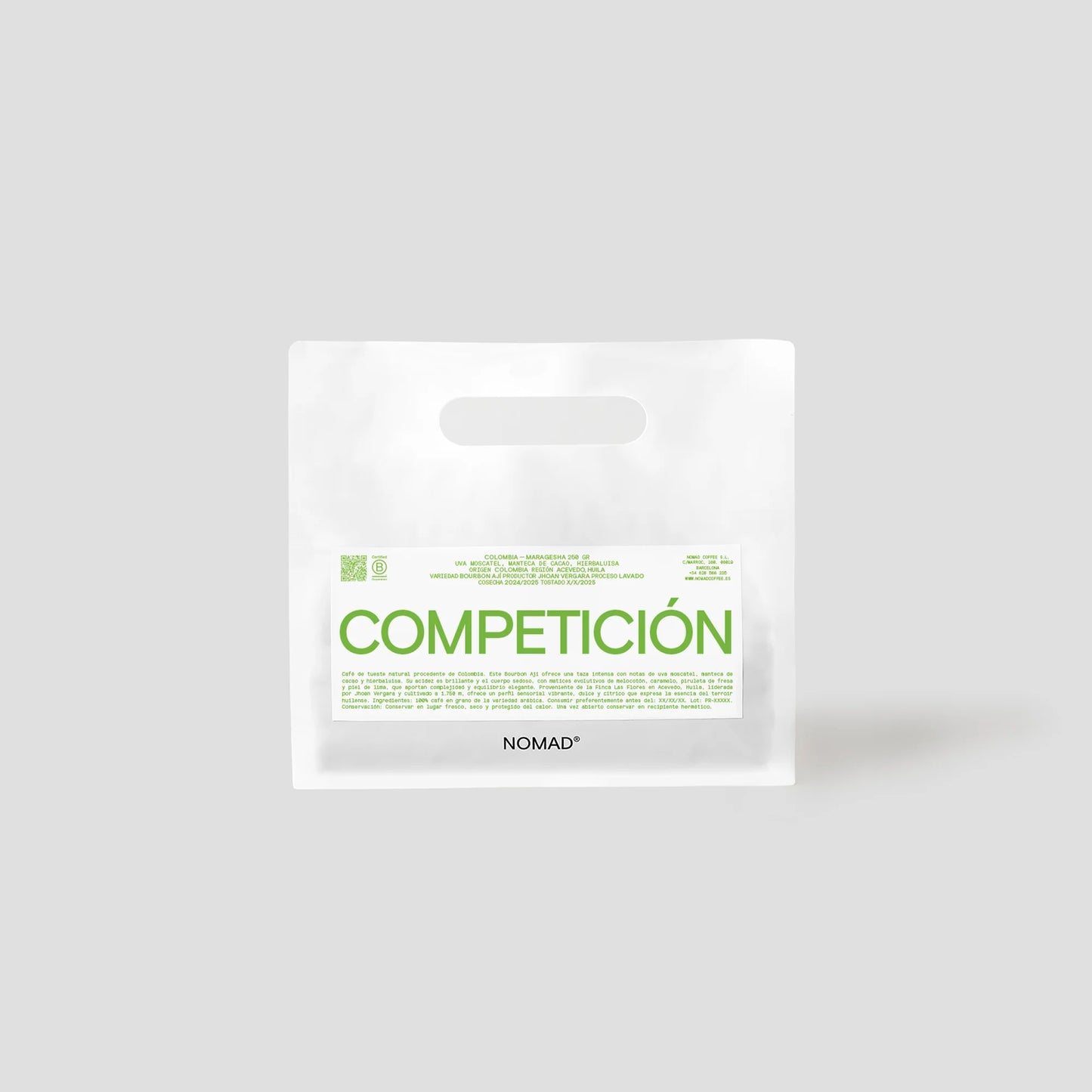 NOMAD - Aji Las Flores Filter | Colombia - Washed - Bourbon Aji