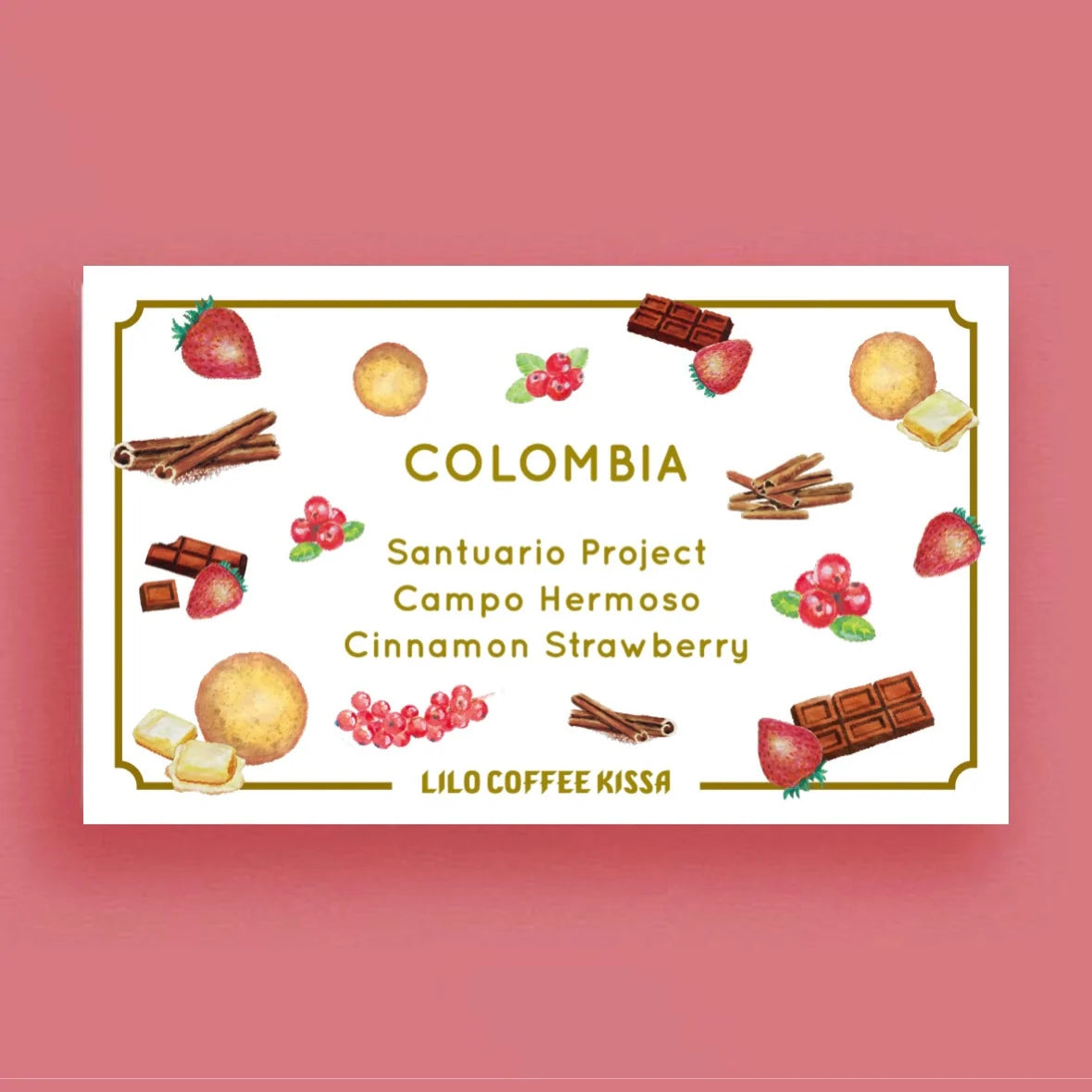 LILO - Santuario Project Campo Hermoso Cinnamon Strawberry | Colombia - Cinnamon Strawberry - Caturra