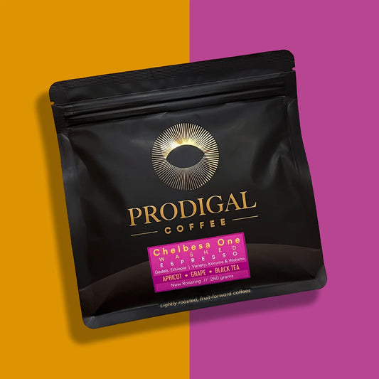 PRODIGAL - Chelbesa One {Espresso} | Ethiopia - Washed - Heirloom Varieties Korume & Wolisho (Copy)