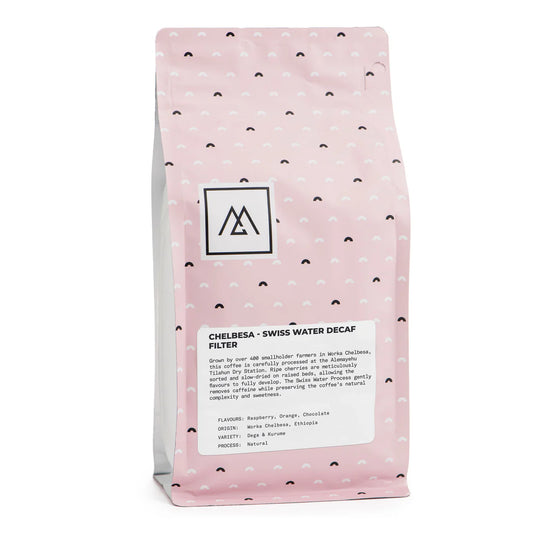 MONOGRAM - Decaf - Chelbesa Swiss Water Decaf Filter | Ethiopia - Natural - Dega, Kurume