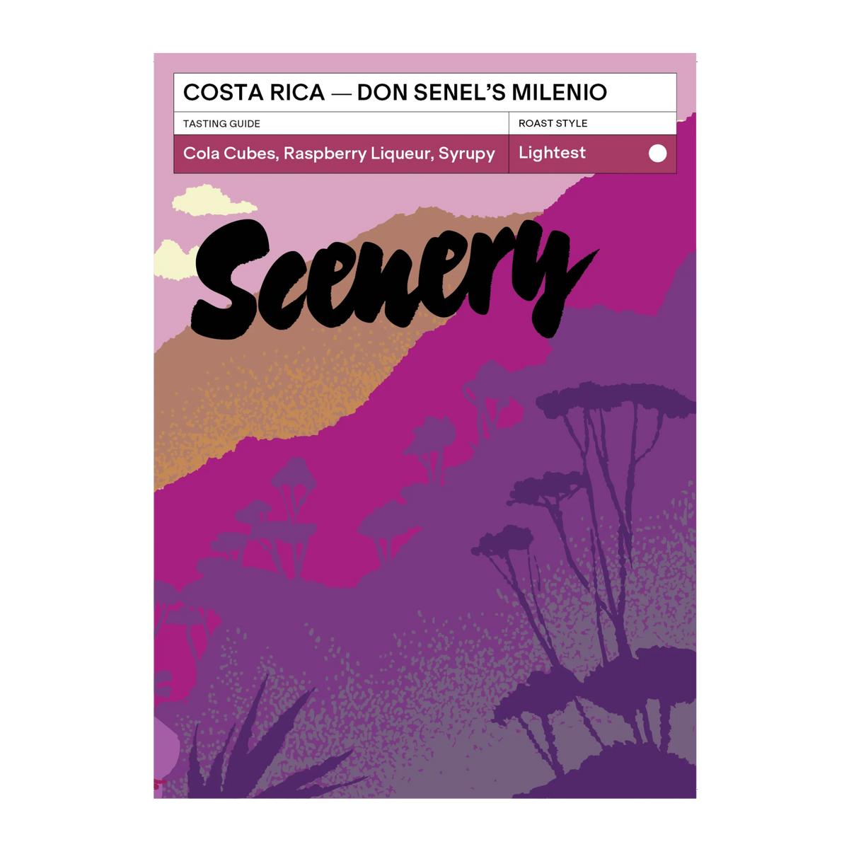 SCENERY - Don Senel Milenio | Costa Rica - Slow Dried Natural - Milenio
