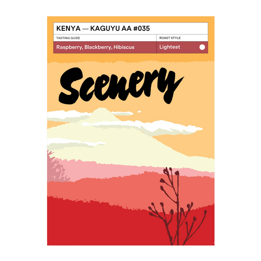 SCENERY - Kaguyu AA #035 | Kenya - Washed - SL28, SL34, Ruiru11, Batian