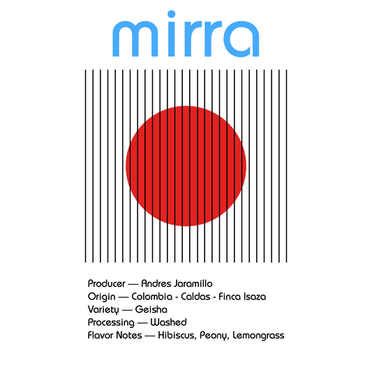 MIRRA - Andres Jaramillo | Colombia - Washed - Geisha