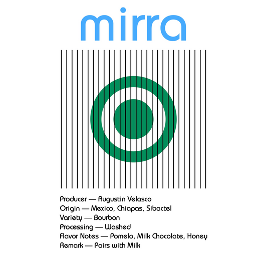 MIRRA - Augustin Velasco | Mexico - Washed - Bourbon
