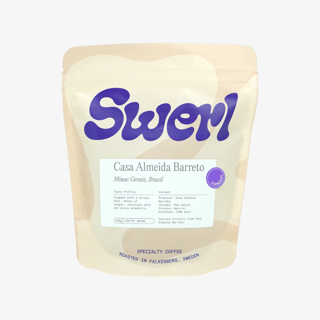 SWERL - Casa Almeida Barreto Espresso (New Harvest) | Brazil - Natural - Red Catuai