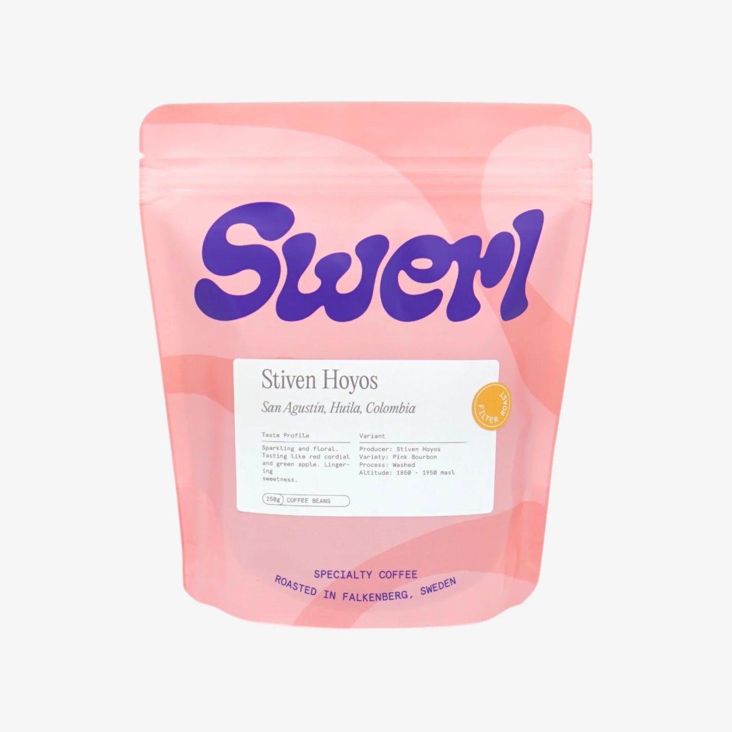 SWERL - Stiven Hoyos | Colombia - Washed - Pink Bourbon