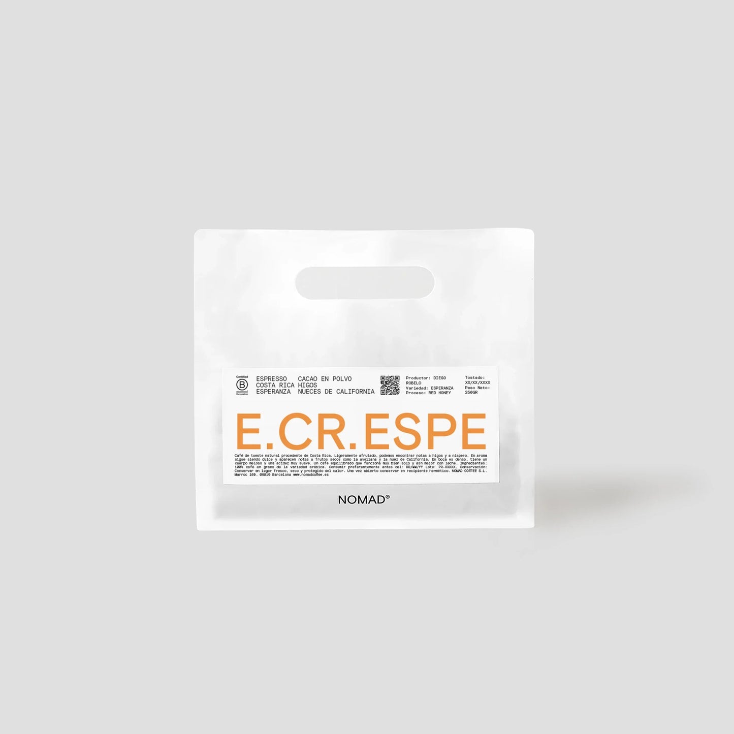 NOMAD - Esperanza Espresso | Costa Rica - Red Honey - Esperanza (Sarchimor T5296 x Ethiopian 25)