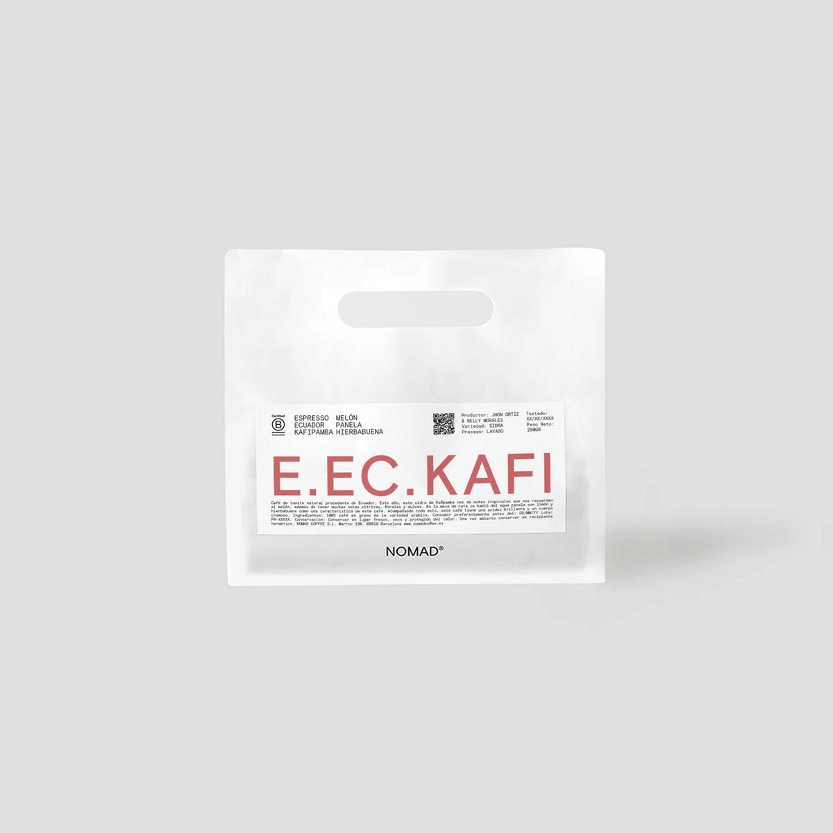NOMAD - Kafipamba {Espresso} | Ecuador - Washed - Sidra