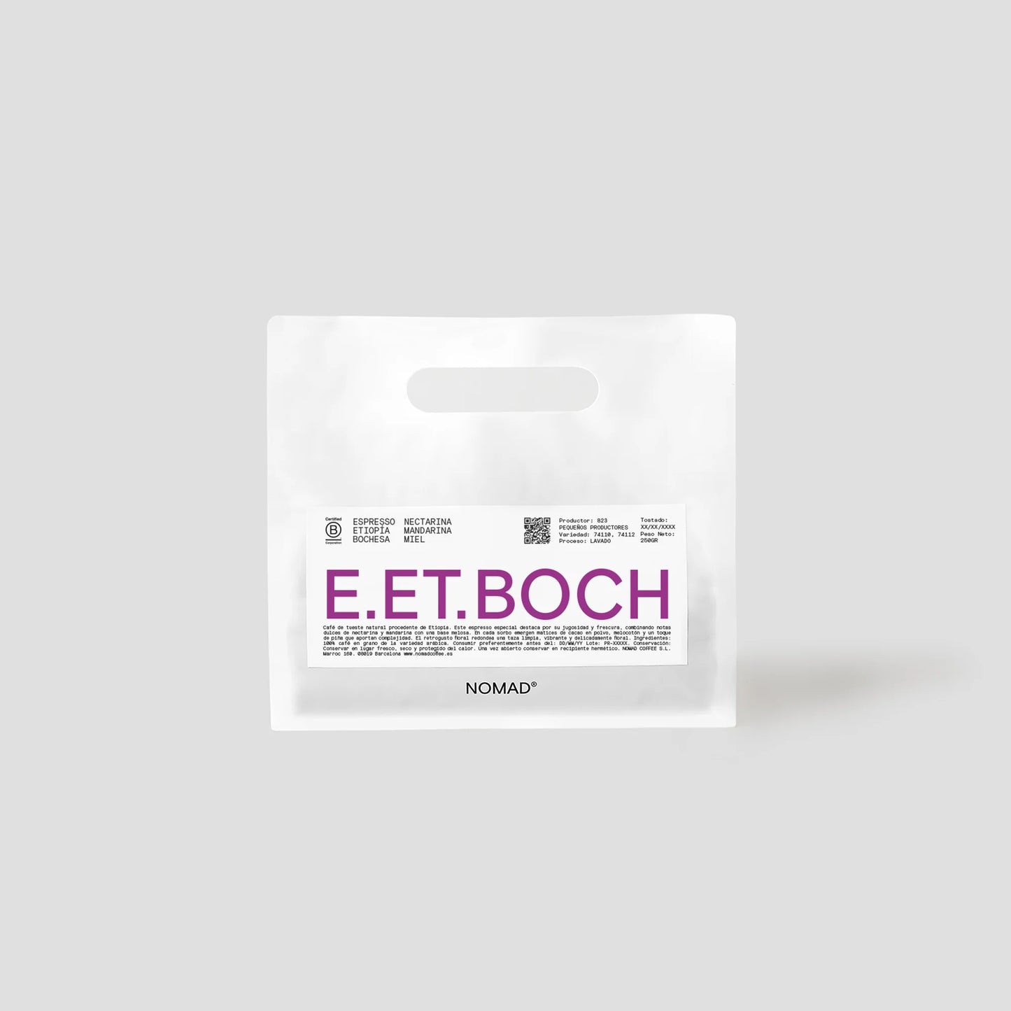 NOMAD - Bochesa Espresso | Ethiopia - Washed - 74110, 74112